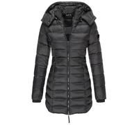 Steppjacke Damen Lang Wintermantel Warmer Steppmantel Mit Kaputze Winterjacke Winddicht Daunenmantel Oversized Daunenjacke Frauen Lang Puffer Jacke Elegant Übergangsjacke Winter Mantel Dicke