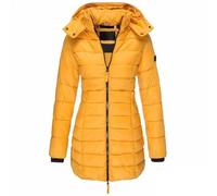 Steppjacke Damen Lang Wintermantel Warmer Steppmantel Mit Kaputze Winterjacke Winddicht Daunenmantel Oversized Daunenjacke Frauen Lang Puffer Jacke Elegant Übergangsjacke Winter Mantel Dicke