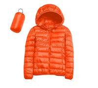 Steppjacke Damen Leichte Packbare Daunenjacke Lightweight ÜBergangsjacke Mit Kapuze GefüTtert Warme Pufferjacke Mit Taschen FüR Frauen Freizeit Federleichte DüNne Jacke Herbstjacke Winterjacke