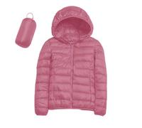 Steppjacke Damen Leichte Packbare Daunenjacke Lightweight ÜBergangsjacke Mit Kapuze GefüTtert Warme Pufferjacke Mit Taschen FüR Frauen Freizeit Federleichte DüNne Jacke Herbstjacke Winterjacke