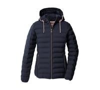 Steppjacke "Damen Steppjacke OOGW 1", Damen, Gr. 48, navy, Oberseite: 100% Polyester;Rückseite: 100% Polyester;Füllung: 100% Polyester, G.I.G.A. DX BY KILLTEC, Jacken, Leichte Steppjacke, wasserabweis