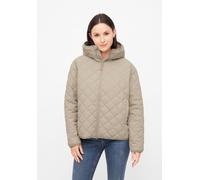 Derbe Übergangsjacke Quiltby Short Damen Beige Steppjacke Beige