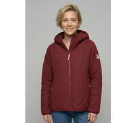 Derbe Übergangsjacke Quiltby Short Damen Rot Bordeaux Steppjacke Rot 42
