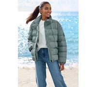 Steppjacke ELBSAND Gr. M/38, grün (green) Damen Jacken Steppjacken mit Reißverschlusstaschen (50933015-M)