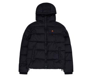 Steppjacke ELLESSE "PADDERO PADDED JACKET", Herren, Gr. XL, schwarz, Obermaterial: 100% Polyester. Füllung: 100% Polyester, Jacken Steppjacke, gepolsterte Steppjacke, mit Kapuze, normale Passform (272