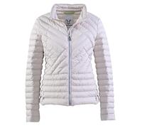 Steppjacke FUCHS SCHMITT, Damen, Gr. 46, grau (kitt), Web, Obermaterial: 100% Polyester. Futter: 100% Polyester. Wattierung: 100% Polyester, clean, unifarben, Jacken Steppjacke, mit Stehkragen (867471