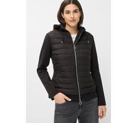 Steppjacke FUCHS SCHMITT, Damen, Gr. 46, schwarz, Web, Obermaterial: 100% Polyester, unifarben, normal normal, Rundhals, eingesetzt abgesteppte Kante, Jacken Steppjacke, mit abnehmbarer Kapuze (563946