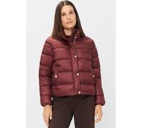 Steppjacke FUCHS SCHMITT "Steppjacke", Damen, Gr. 36, rot (bordeaux), Web, Obermaterial: 100% Polyester, unifarben, modisch, regular fit normal, Rundhals, Langarm eingesetzt gerader Abschluss, Jacken,