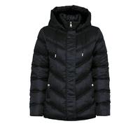 Steppjacke FUCHS SCHMITT "Steppjacke", Damen, Gr. 42, schwarz, Web, Obermaterial: 100% Polyester. Wattierung: 100% Polyester, clean, unifarben, regular fit normal, Rundhals, eingesetzt gerader Abschlu