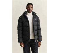 Steppjacke GANT "ACTIVE CLOUD", Herren, Gr. 4XL, schwarz, Web, Obermaterial: 100% Polyester. Futter: 100% Polyamid. Wattierung: 100% Polyester, regular fit, Rippstrickbündchen, Jacken Steppjacke (3677