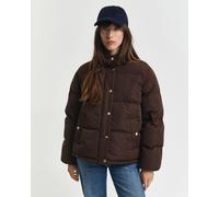 Steppjacke GANT "ACTIVE CLOUD JACKET", Damen, Gr. M, deep braun, Web, Obermaterial: 100% Polyester, hüftlang, Jacken Steppjacke, Winterjacke, mit Stehkragen, regular fit (84567759-M) deep braun