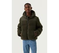 Steppjacke GARCIA, Jungen, Gr. 140/146, grün (jungle), Web, Obermaterial: 100% Polyester, unifarben, regular fit normal, elastischer Bund, Jacken Steppjacke, mit Teddy-Fell for Boys (28419802-140) jun