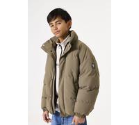 Steppjacke GARCIA, Jungen, Gr. 152/158, braun (bronze grün), Web, Obermaterial: 100% Polyester, unifarben, regular fit taillenbedeckt, elastischer Bund, Jacken Steppjacke, mit Taschen for BOYS (837599