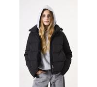 Steppjacke GARCIA, Mädchen, Gr. 128/134, schwarz, Web, Obermaterial: 100% Polyester, unifarben, regular fit taillenbedeckt, elastischer Bund mit Reißverschluss, Jacken Steppjacke, mit Taschen for GIRL