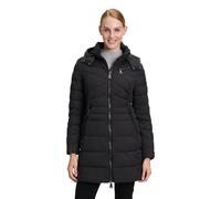 Steppjacke GIL BRET "Damen Steppmantel mit abnehmbarer Kapuze", Damen, Gr. 48, schwarz, Obermaterial: 100% Polyamid. Besatz: 85% Polyester, 15% Polyurethan, tailliert, Jacken (91574457-48) schwarz