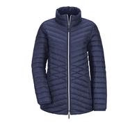 Steppjacke GOLDNER "Herbstjacke mit Daunen, Stehkragen", Damen, Gr. 42, blau (marine), Obermaterial: 100% Polyamid PA., Modisch, Jacken Steppjacke, 2-Wege RV (60340467-42) marine