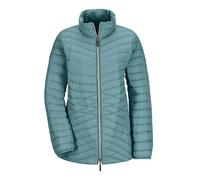 Steppjacke GOLDNER "Herbstjacke mit Daunen, Stehkragen", Damen, Gr. 42, grün (graugrün), Obermaterial: 100% Polyamid PA., Jacken Steppjacke (74505404-42) graugrün