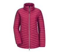 Steppjacke GOLDNER "Herbstjacke mit Daunen, Stehkragen", Damen, Gr. 46, rot (bordeaux), Obermaterial: 100% Polyamid PA., Modisch, Jacken Steppjacke, 2-Wege RV (56894048-46) bordeaux