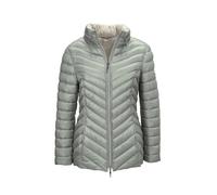 Steppjacke GOLDNER "Kurzgröße Leichte Steppjacke in knitterarmer Ware", Damen, Gr. 19, blau (eisblau), Obermaterial: 100% Polyamid PA., normal, Sonstiges, Jacken Steppjacke, Leichte Wattierung mit Dia