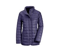 Steppjacke GOLDNER "Leichte Steppjacke mit vielen Details", Damen, Gr. 38, blau (marine), Obermaterial: 100% Polyester PES., Jacken Steppjacke (13216228-38) marine