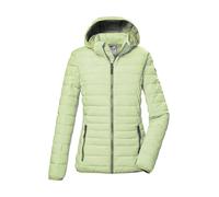 Steppjacke "GS 63 WMN QLTD JCKT_Uyaka", Damen, Gr. 38, grün, Oberstoff: 100% Polyester, Futter: 100% Polyester (recycelt), Wattierung: 100% Polyester, G.I.G.A. DX BY KILLTEC, sportlich, Jacken, Steppj
