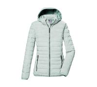 Steppjacke "GS 63 WMN QLTD JCKT_Uyaka", Damen, Gr. 44, grün (mint), Oberstoff: 100% Polyester, Futter: 100% Polyester (recycelt), Wattierung: 100% Polyester, G.I.G.A. DX BY KILLTEC, sportlich, Jacken,