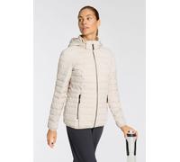 Steppjacke "GS 63 WMN QLTD JCKT_UYAKA", Damen, Gr. 52, braun (camel), Obermaterial: 100% Polyester. Futter: 100% Polyester. Wattierung: 100% Polyester, G.I.G.A. DX BY KILLTEC, Jacken Steppjacke (98944