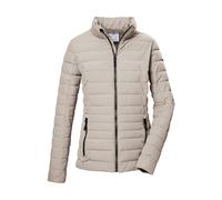 Steppjacke "GS 64 WMN QLTD JCKT", Damen, Gr. 48, beige (hellbeige), Oberstoff: 100% Polyester, Futter: 100% Polyester (recycelt), Wattierung: 100% Polyester, G.I.G.A. DX BY KILLTEC, sportlich, Jacken,