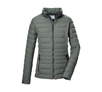 Steppjacke "GS 64 WMN QLTD JCKT", Damen, Gr. 48, grün (olivgrün), Oberstoff: 100% Polyester, Futter: 100% Polyester (recycelt), Wattierung: 100% Polyester, G.I.G.A. DX BY KILLTEC, sportlich, Jacken, D