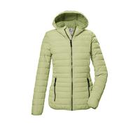 Steppjacke "GS 65 WMN QLTD JCKT", Damen, Gr. 38, grün (hellgrün), Oberstoff: 100% Polyester, Futter: 100% Polyester (recycelt), Wattierung: 100% Polyester, G.I.G.A. DX BY KILLTEC, sportlich, Jacken, S