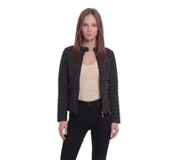 Steppjacke GUESS "VONA JACKET", Damen, Gr. XXL, schwarz (jet schwarz a996), Jacken Steppjacke, Übergangsjacke mit leichter Wattierung (70042641-XXL) jet schwarz a996