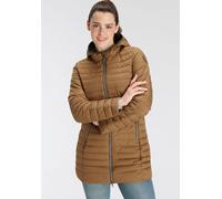 Steppjacke "GW 1 WMN QLTD CT OT", Damen, Gr. 52, braun (hellbraun), Obermaterial: 100% Polyester. Futter: 100% Polyester. Wattierung: 100% Polyester, G.I.G.A. DX BY KILLTEC, Jacken Steppjacke, wärmend