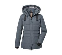 G.I.G.A. DX Steppjacke mit verdecktem Zweiwege-Reißverschluss in Rauchblau, Größe 38