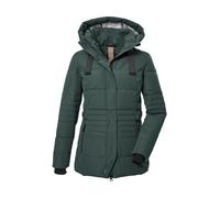G.I.G.A. DX Steppjacke mit verdecktem Zweiwege-Reißverschluss in Dunkelgruen Melange, Größe 46