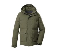 G.I.G.A. DX by Killtec Herren Steppjacke GW26 MN QLTD Daunenoptik, abzippbare Kapuze, olivgrün L