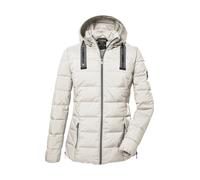 G.I.G.A. DX Damen Steppjacke mit abknöpfbarer Kapuze GW 4 WMN QLTD JCKT, gebrochenes weiss, 40, 41341-000