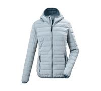 Steppjacke "GW 49 WMN QLTD JCKT", Damen, Gr. 42, grau (blau), Obermaterial: 100% Polyester.Futter: 100% Polyester.Füllung: 100% Polyester, G.I.G.A. DX BY KILLTEC, Jacken Steppjacke, Wind- und wasserab