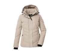 G.I.G.A. DX Damen Steppjacke mit abzippbarer Kapuze GW 59 WMN QLTD JCKT, hellbeige, 46, 43529-000