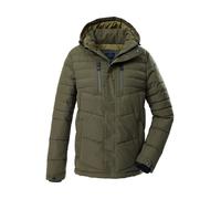 Steppjacke "GW 69 MN QLTD JCKT", Herren, Gr. M, grün (olivgrün), Oberstoff: 88% Polyester, 12% Baumwolle, Futter: 100% Polyester (recycelt), Wattierung: 100% Polyester, G.I.G.A. DX BY KILLTEC, sportli
