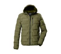 Steppjacke "GW 72 MN QLTD JCKT", Herren, Gr. XL, grün (olivgrün), Oberstoff: 100% Polyester (recycelt), Futter: 100% Polyester (recycelt), Wattierung: 100% Polyester, G.I.G.A. DX BY KILLTEC, sportlich