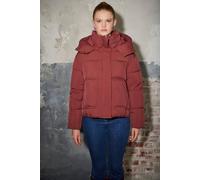 Steppjacke HAILY’S "LS P JK Am44ia", Damen, Gr. XS, rot (bordeaux), Web, Obermaterial: 100% Polyester, hüftlang, mit Gummizug, Jacken Steppjacke, cooler Puffer-Style (30180500-XS) bordeaux