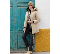 Steppjacke HEINE, Damen, Gr. 42, beige, 100% Polyester, Wattierung:100% Polyester, unifarben, Jacken Steppjacke (24245967-42) beige