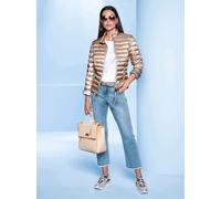 Steppjacke HEINE, Damen, Gr. 42, beige, 55% Polyester, 45% Polyamid, Wattierung:100% Polyester, unifarben, Jacken Steppjacke (67555657-42) beige