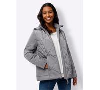 Steppjacke HEINE, Damen, Gr. 42, grau, 100% Polyester, Wattierung:100% Polyester, unifarben, Jacken Steppjacke (76375764-42) grau