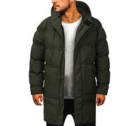 Steppjacke Herren Winter ,Daunenjacke Herren Leicht,Winterparka Herren Lang Übergangsjacke mit Kapuze Winterjacke Parka Softshelljacke Puffer Jacke Wintermantel Steppmantel Outdoor Jacken für Männer