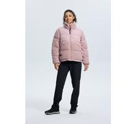 Steppjacke ICEPEAK "ICEPEAK AALAT", Damen, Gr. 48, rosa (lavender), Obermaterial: 100% Polyester, Jacken Steppjacke, mit verstellbarer, einrollbarer Kapuze, mit elastischen Ärmelbündchen (68008754-48)