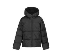 Steppjacke ICEPEAK "KENMARE JR", Mädchen, Gr. 152, schwarz (basic schwarz), Obermaterial: 100% Polyester, Jacken Steppjacke, sportlicher Stil, wasserabweisend, winddicht, aus Polyester (84361140-152)