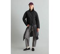 Outdoorjacke MARC O'POLO DENIM "aus recyceltem Nylon", Damen, Gr. XXL, schwarz, Obermaterial: 100% Polyamid. Futter: 100% Polyester, unifarben, regular fit, normaler Saum, Jacken Outdoorjacke (7817076