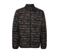 Indicode Davith Herren Steppjacke Übergangsjacke Jacke gefüttert mit Stehkragen regular fit, Größe:L, Farbe:Dired Camouflage (977)