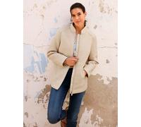 Steppjacke INSPIRATIONEN, Damen, Gr. 26, elfenbein, 100% Polyester, Wattierung:100% Polyester, unifarben, Jacken Steppjacke (35245641-26) elfenbein